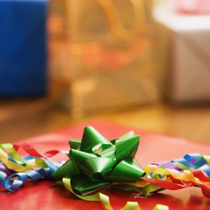 Wrapped gifts.
